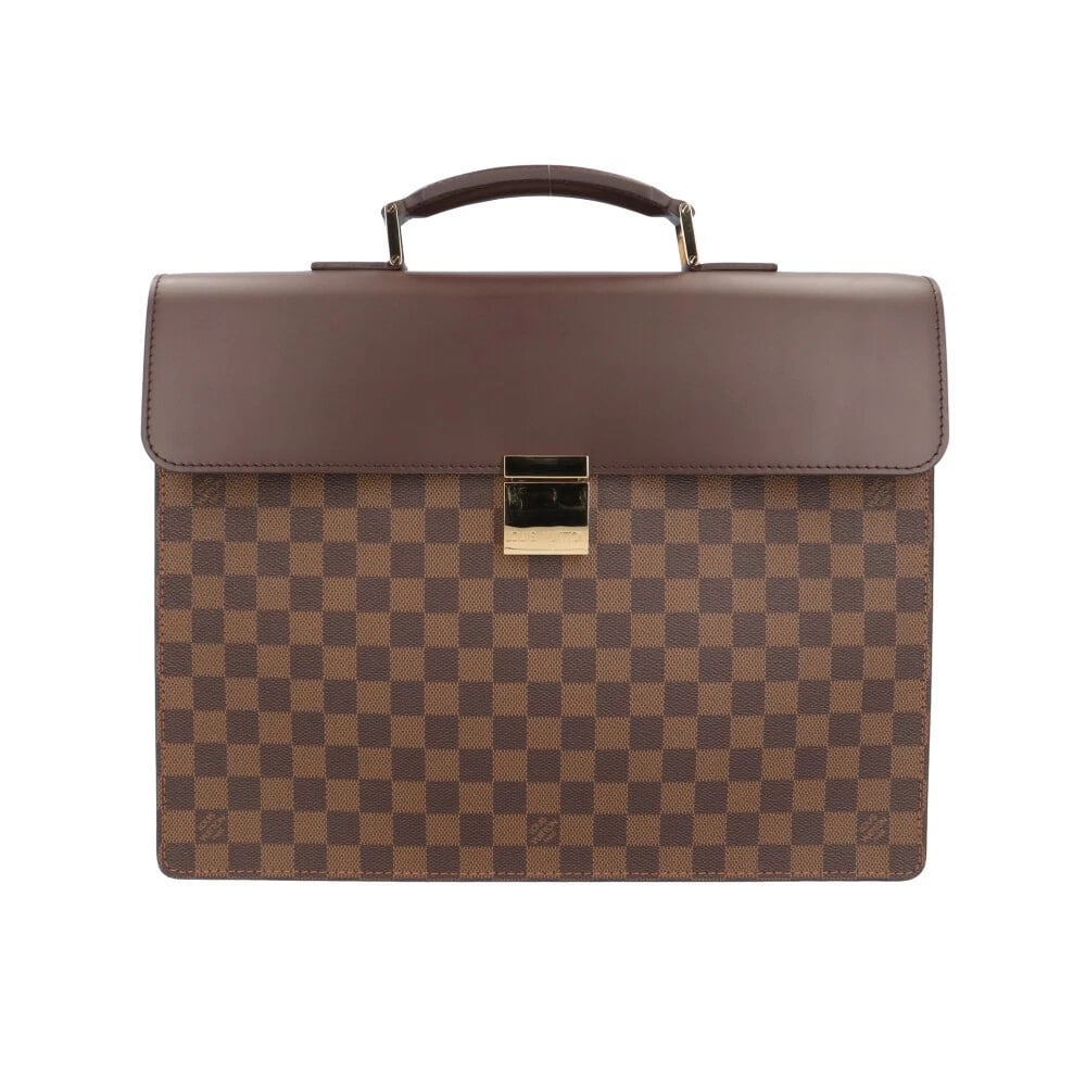 LOUIS VUITTON BUSINESS BAG DAMIER CANVAS: LOUIS VUITTON Business bag Damier canvas Brand: LOUIS VUITTON Type/Style: Business bag Material: Exterior Material Damier canvas Color: Exterior color brown Size: W15.0 x H11.8 x D2.8inch