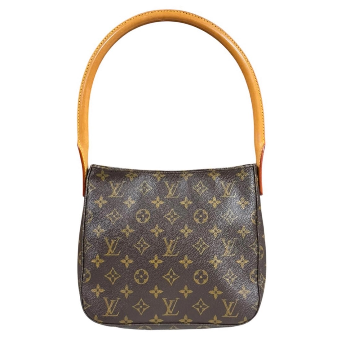 LOUIS VUITTON SHOULDER BAG MONOGRAM CANVAS: LOUIS VUITTON Shoulder Bag Monogram canvas Brand: LOUIS VUITTON Type/Style: Shoulder Bag Material: Exterior Material Monogram canvas Color: Exterior color brown Size: W9.1 x H8.3 x D3.9inch Access