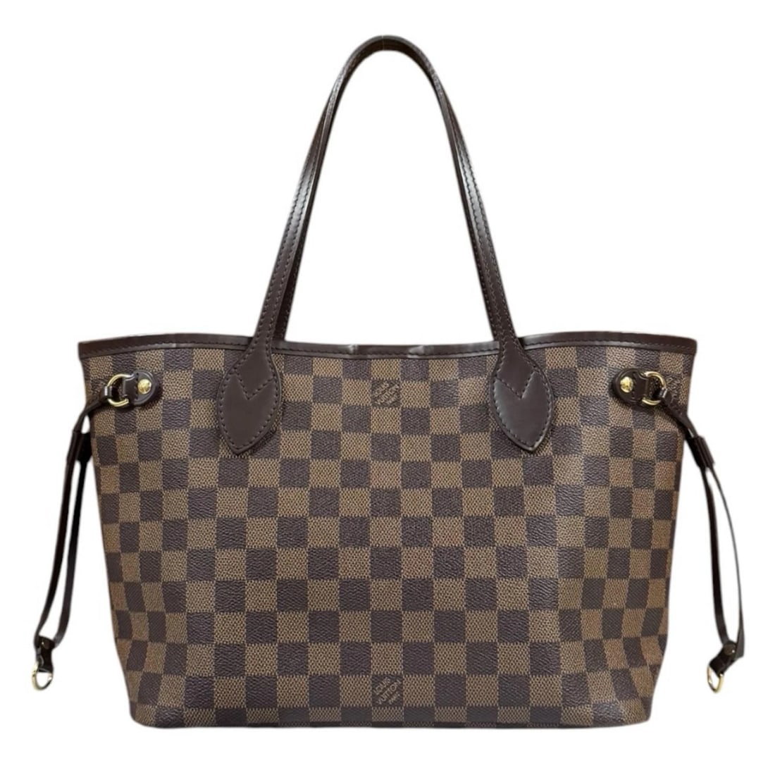 LOUIS VUITTON TOTE BAG DAMIER CANVAS: LOUIS VUITTON Tote Bag Damier canvas Brand: LOUIS VUITTON Type/Style: Tote Bag Material: Exterior Material Damier canvas Color: Exterior color brown Size: W11.0 x H8.3 x D4.9inch Accessories: None