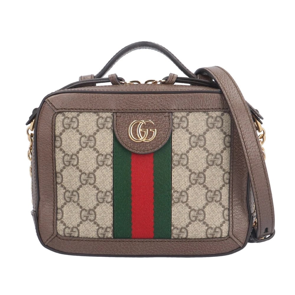 GUCCI SHOULDER BAG CROSS BODY GG SUPREME CANVAS: GUCCI Shoulder Bag Cross Body GG Supreme Canvas Brand: GUCCI Type/Style: Shoulder Bag Material: Exterior Material GG Supreme Canvas Color: Exterior color Brown Size: W7.1 x H5.5 x D3.0inch