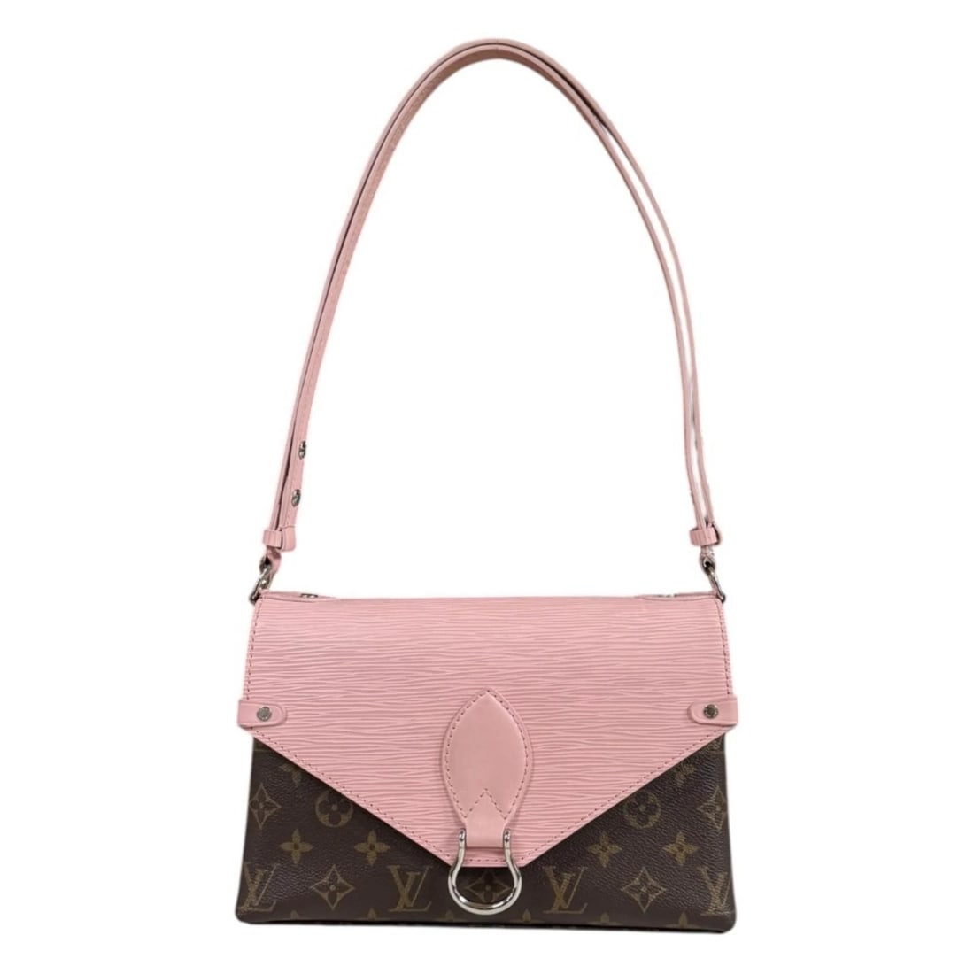 LOUIS VUITTON SHOULDER BAG MONOGRAM CANVAS: LOUIS VUITTON Shoulder Bag Monogram canvas Brand: LOUIS VUITTON Type/Style: Shoulder Bag Material: Exterior Material Monogram canvas Color: Exterior color Rose valerine Size: W9.8 x H6.3 x D3.5inch