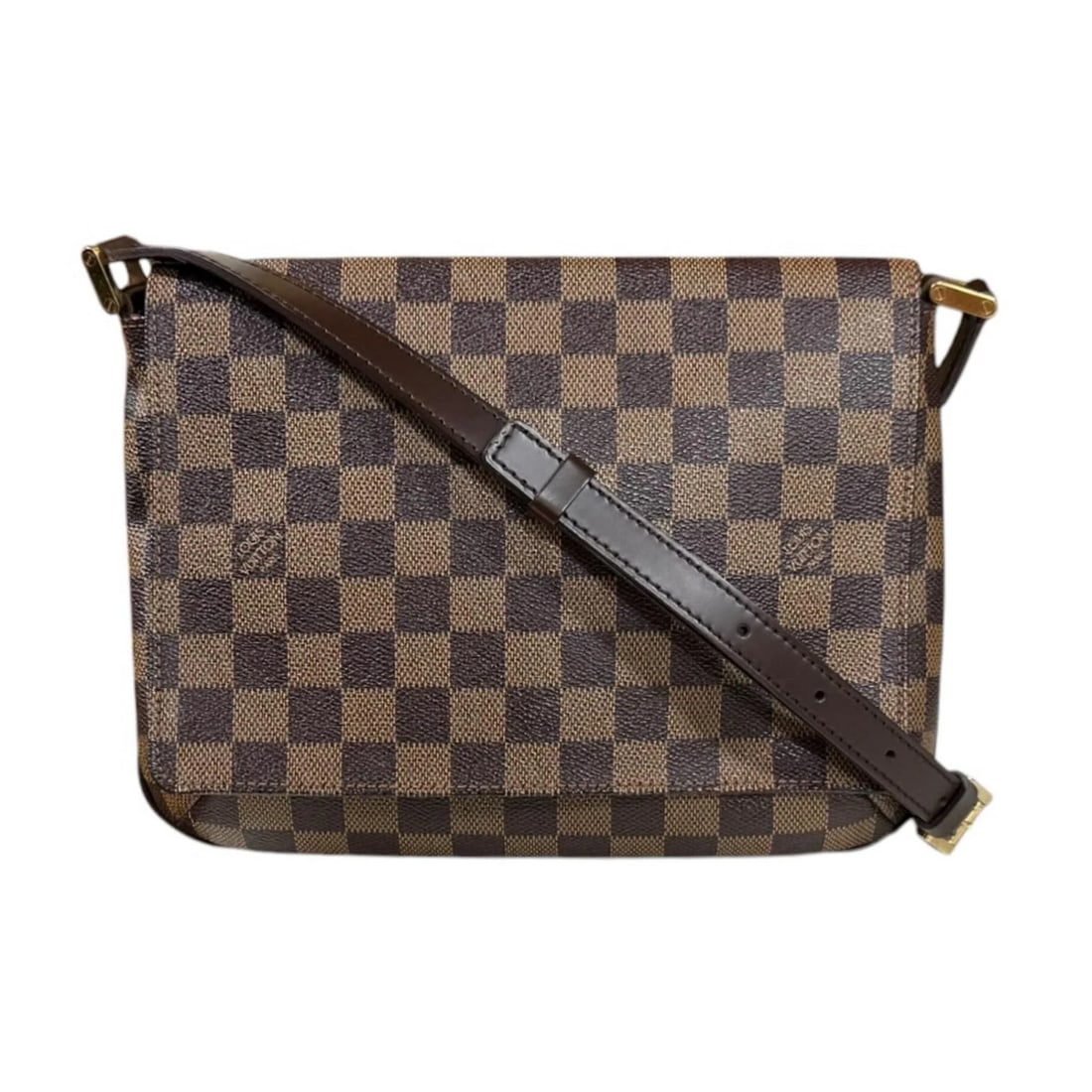 LOUIS VUITTON SHOULDER BAG CROSS BODY DAMIER CANVAS: LOUIS VUITTON Shoulder Bag Cross Body Damier canvas Brand: LOUIS VUITTON Type/Style: Shoulder Bag Material: Exterior Material Damier canvas Color: Exterior color brown Size: W9.8 x H7.5 x D2.4inch