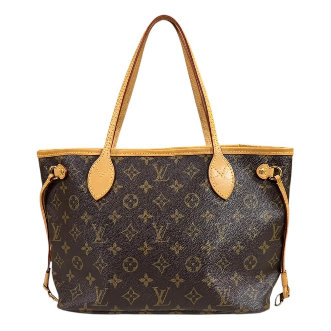 LOUIS VUITTON TOTE BAG MONOGRAM CANVAS NEVER FULL PM: LOUIS VUITTON Tote Bag Monogram canvas Never full PM Brand: LOUIS VUITTON Type/Style: Tote Bag Material: Exterior Material Monogram canvas Color: Exterior color Brown Size: W11.0 x H8.3 x D4.7inch