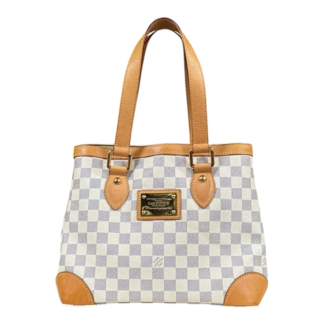 LOUIS VUITTON SHOULDER BAG DAMIER AZUR CANVAS: LOUIS VUITTON Shoulder Bag Damier Azur Canvas Brand: LOUIS VUITTON Type/Style: Shoulder Bag Material: Exterior Material Damier Azur Canvas Color: Exterior color white Size: W11.0 x H9.4 x D7.1inch