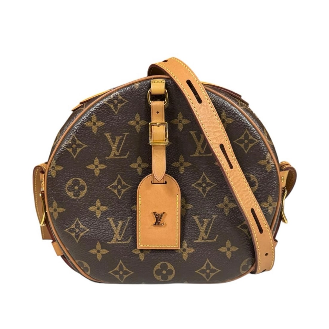 LOUIS VUITTON SHOULDER BAG MONOGRAM CANVAS: LOUIS VUITTON Shoulder Bag Monogram canvas Brand: LOUIS VUITTON Type/Style: Shoulder Bag Material: Exterior Material Monogram canvas Color: Exterior color Brown Size: W8.3 x H7.5 x D2.8inch Access