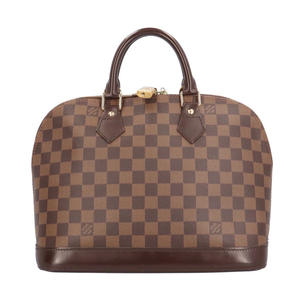 LOUIS VUITTON HANDBAG DAMIER CANVAS: LOUIS VUITTON Handbag Damier canvas Brand: LOUIS VUITTON Type/Style: Handbag Material: Exterior Material Damier canvas Color: Exterior color Brown Size: W11.8 x H9.3 x D6.3inch Handle:10.6inch Acc