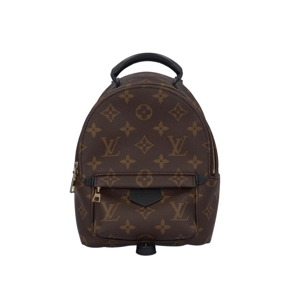 LOUIS VUITTON BACKPACK MONOGRAM CANVAS: LOUIS VUITTON Backpack Monogram canvas Brand: LOUIS VUITTON Type/Style: Backpack ?? Daypack Material: Exterior Material Monogram canvas Color: Exterior color Brown Size: W6.3 x H8.5 x D3.5inch Handle: