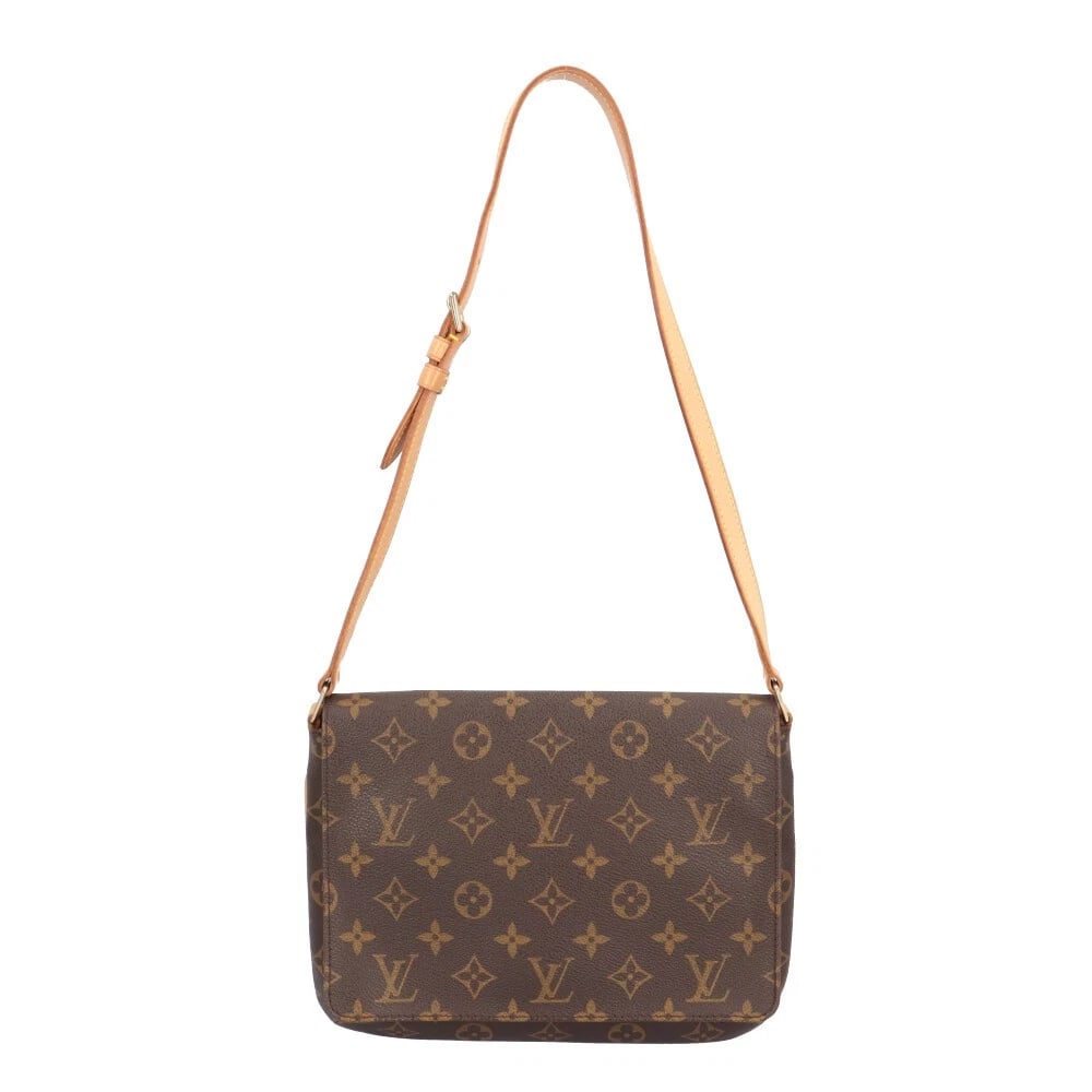 LOUIS VUITTON SHOULDER BAG MONOGRAM CANVAS: LOUIS VUITTON Shoulder Bag Monogram canvas Brand: LOUIS VUITTON Type/Style: Shoulder Bag Material: Exterior Material Monogram canvas Color: Exterior color Brown Size: W10.6 x H7.5 x D2.4inch Acces