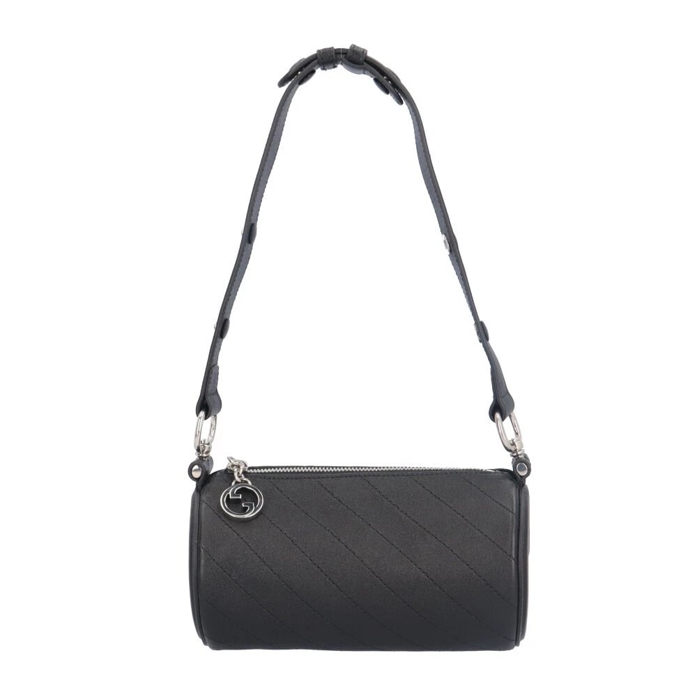 GUCCI HANDBAG LEATHER: GUCCI Handbag leather Brand: GUCCI Type/Style: Handbag Material: Exterior Material leather Color: Exterior color black Size: W7.3 x H3.9 x D4.1inch Accessories: None Accessories Notice: Wh