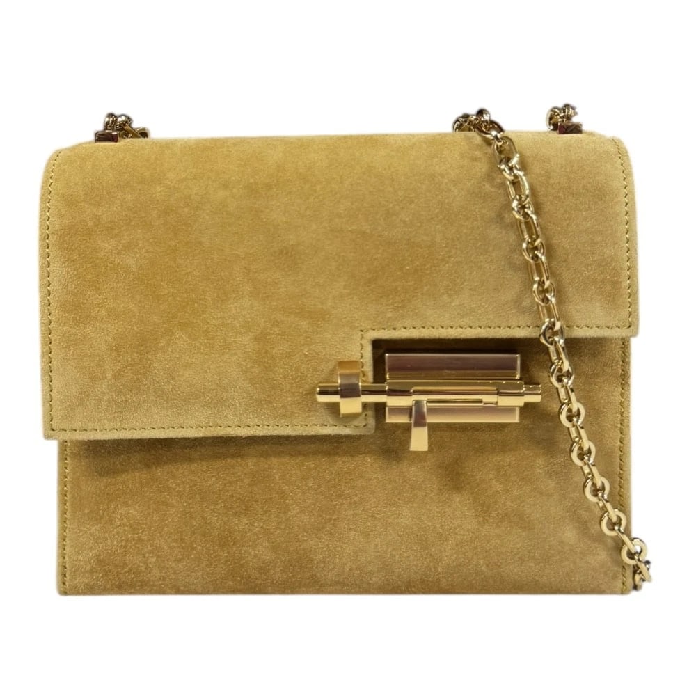 HERMES SHOULDER BAG GRIZZLY CHAIN VELU MINI (1 of 4)
