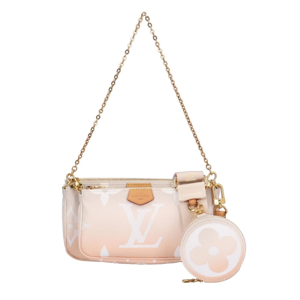LOUISVUITTON SHOULDER BAG MONOGRAM CANVAS ACCESSOIRES: LOUISVUITTON Shoulder Bag Monogram canvas Accessoires Brand: LOUIS VUITTON Type/Style: Shoulder Bag Material: Exterior Material Monogram Giant Color: Exterior color bloom Size: W9.1 x H5.1 x D1.6inch 