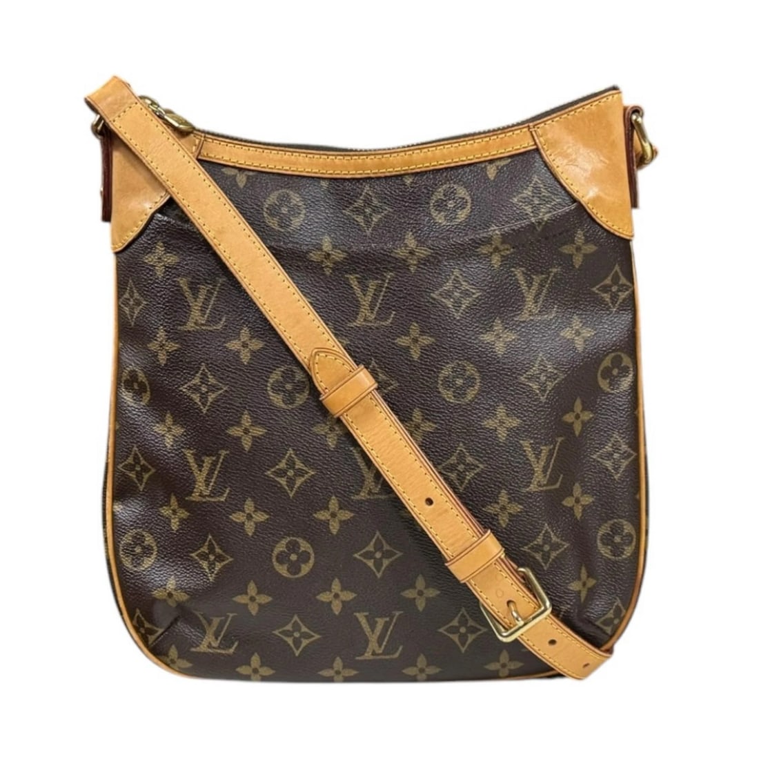 LOUIS VUITTON SHOULDER BAG CROSS BODY MONOGRAM CANVAS: LOUIS VUITTON Shoulder Bag Cross Body Monogram canvas Brand: LOUIS VUITTON Type/Style: Shoulder Bag Material: Exterior Material Monogram canvas Color: Exterior color brown Size: W10.6 x H10.6 x D2.0in