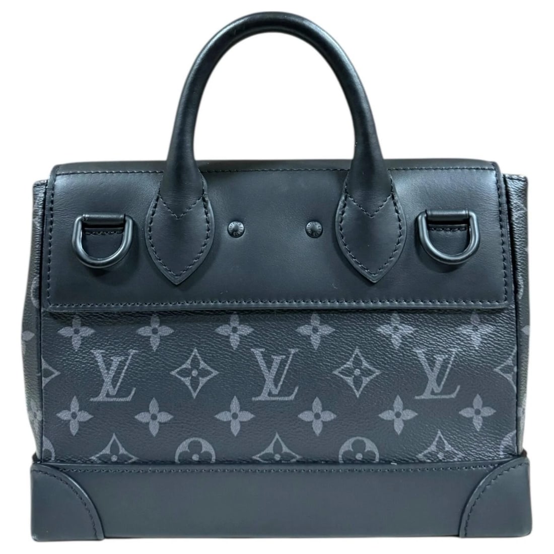 LOUIS VUITTON HANDBAG MONOGRAM ECLIPSE STEAMER PM - 2