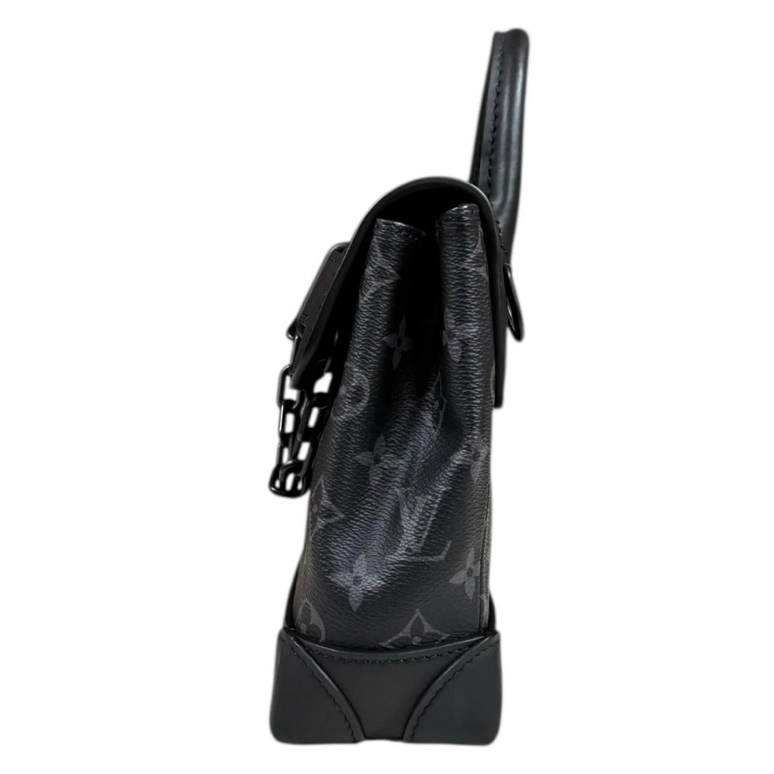 LOUIS VUITTON HANDBAG MONOGRAM ECLIPSE STEAMER PM - 4