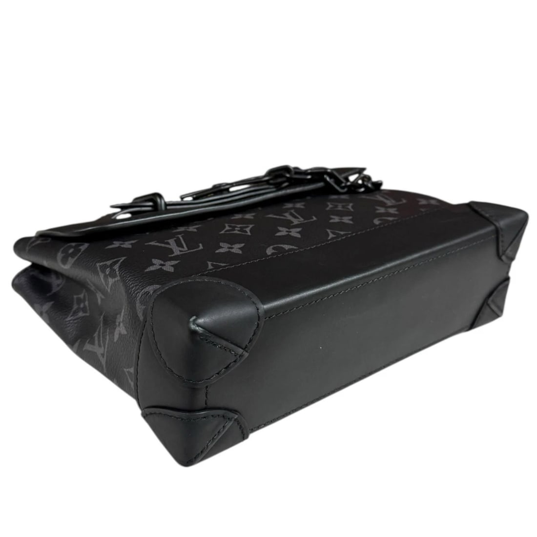 LOUIS VUITTON HANDBAG MONOGRAM ECLIPSE STEAMER PM - 5