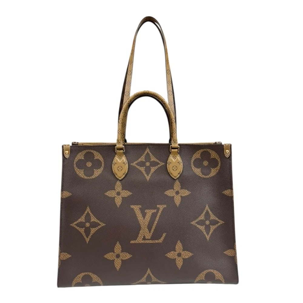 LOUIS VUITTON SHOULDER BAG MONOGRAM CANVAS REVERSE GIANT: LOUIS VUITTON Shoulder Bag Monogram canvas reverse Giant Brand: LOUIS VUITTON Type/Style: Shoulder Bag Material: Exterior Material Monogram canvas Color: Exterior color Brown Size: W15.9 x H12.6 x