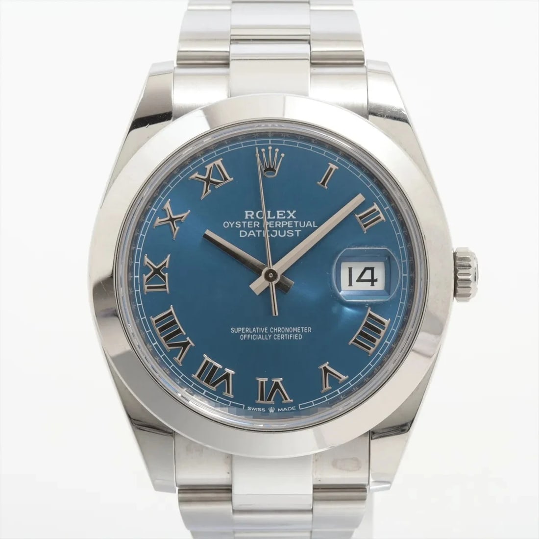 ROLEX DATEJUST SS AT AZZURRO BLUE DIAL WATCH: Rolex Datejust Ss At Azzurro Blue Dial Watch Brand: Rolex Type/Style: Wristwatch Material: SS Color: Dial Color Azzurro Blue Size: Case:W1.2 x H1.2inch / W39 x H39 Circumference of Wrist:5.1inch / 13 