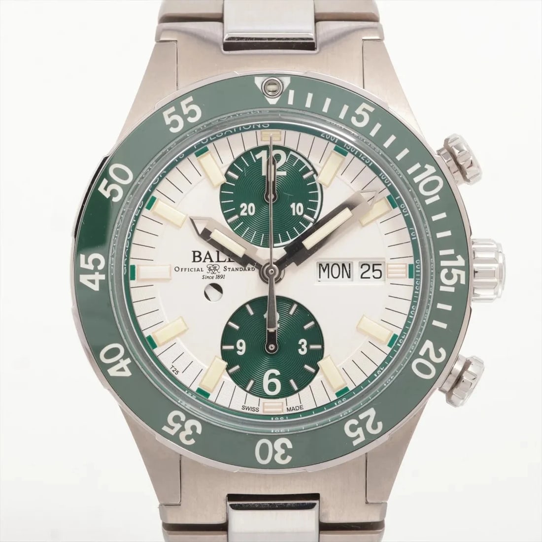 BALL WATCH ROADMASTER SS AT SILVER WATCH: Ball Watch Roadmaster Ss At Silver Watch Brand: BALL Watch Type/Style: Wristwatch Material: SS Color: Dial Color Silver Size: Case:W1.6 x H1.6inch / W43 x H43 Circumference of Wrist:5.7inch / 14.5