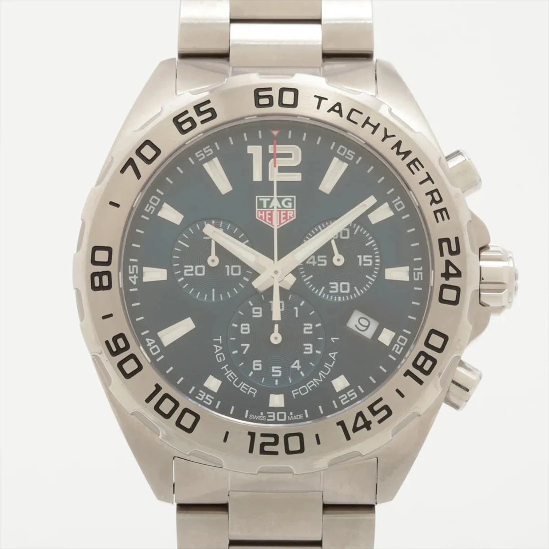TAG HEUER FORMULA SS QZ BLUE DIAL WATCH: Tag Heuer Formula Ss Qz Blue Dial Watch Brand: TAG Heuer Type/Style: Wristwatch Material: SS Color: Dial Color Blue Size: Case:W1.6 x H1.6inch / W42 x H42 Circumference of Wrist:7.9inch / 20 Acces