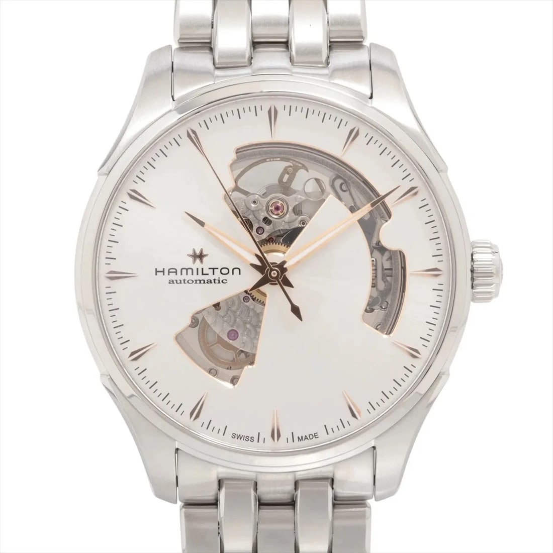 HAMILTON JAZZMASTER SS AT SILVER WATCH (1 of 3)
