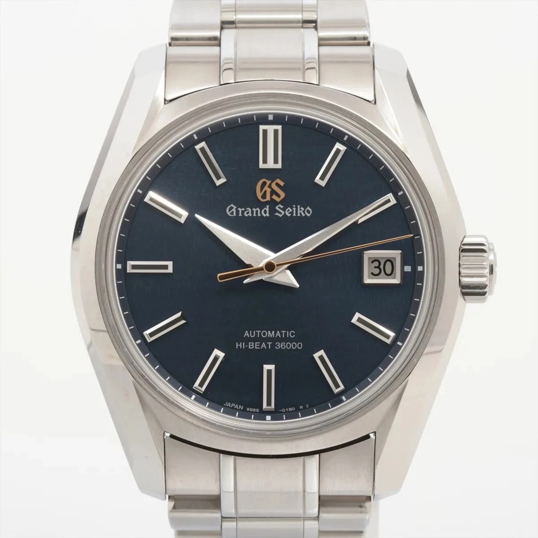 GRAND SEIKO HIGH BEAT SS AT BLUE DIAL WATCH: Grand Seiko High Beat Ss At Blue Dial Watch Brand: Grand Seiko Type/Style: Wristwatch Material: SS Color: Dial Color Blue Size: Case:W1.2 x H1.2inch / W34 x H34 Circumference of Wrist:5.9inch / 15