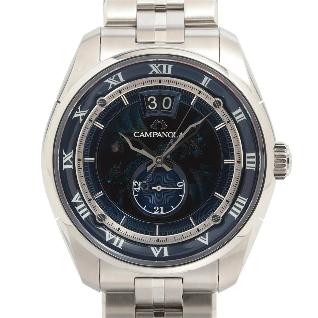 CITIZEN CAMPANOLA MECHANICAL COLLECTION LACQUER DIAL TELESCOPES SS WATCH: Citizen Campanola Mechanical Collection Lacquer Dial Telescopes Ss Watch Brand: CITIZEN Type/Style: Wristwatch Material: SS Color: Dial Color Blue Size: Case:W1.6 x H1.6inch / W42 x H42 Circumference 