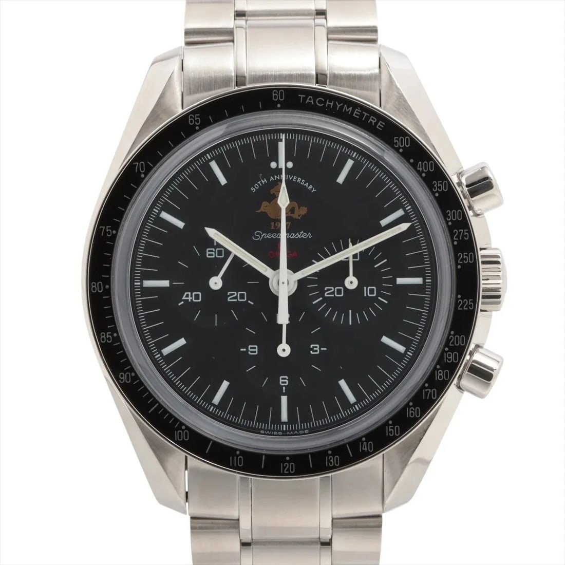 OMEGA SPEEDMASTER SEAHORSE WORLDWID WATCH: Omega Speedmaster Seahorse Worldwid Watch Brand: Omega Type/Style: Wristwatch Material: SS Color: Dial Color Black Size: Case:W1.6 x H1.6inch / W42 x H42 Circumference of Wrist:6.9inch / 17.5 Acce