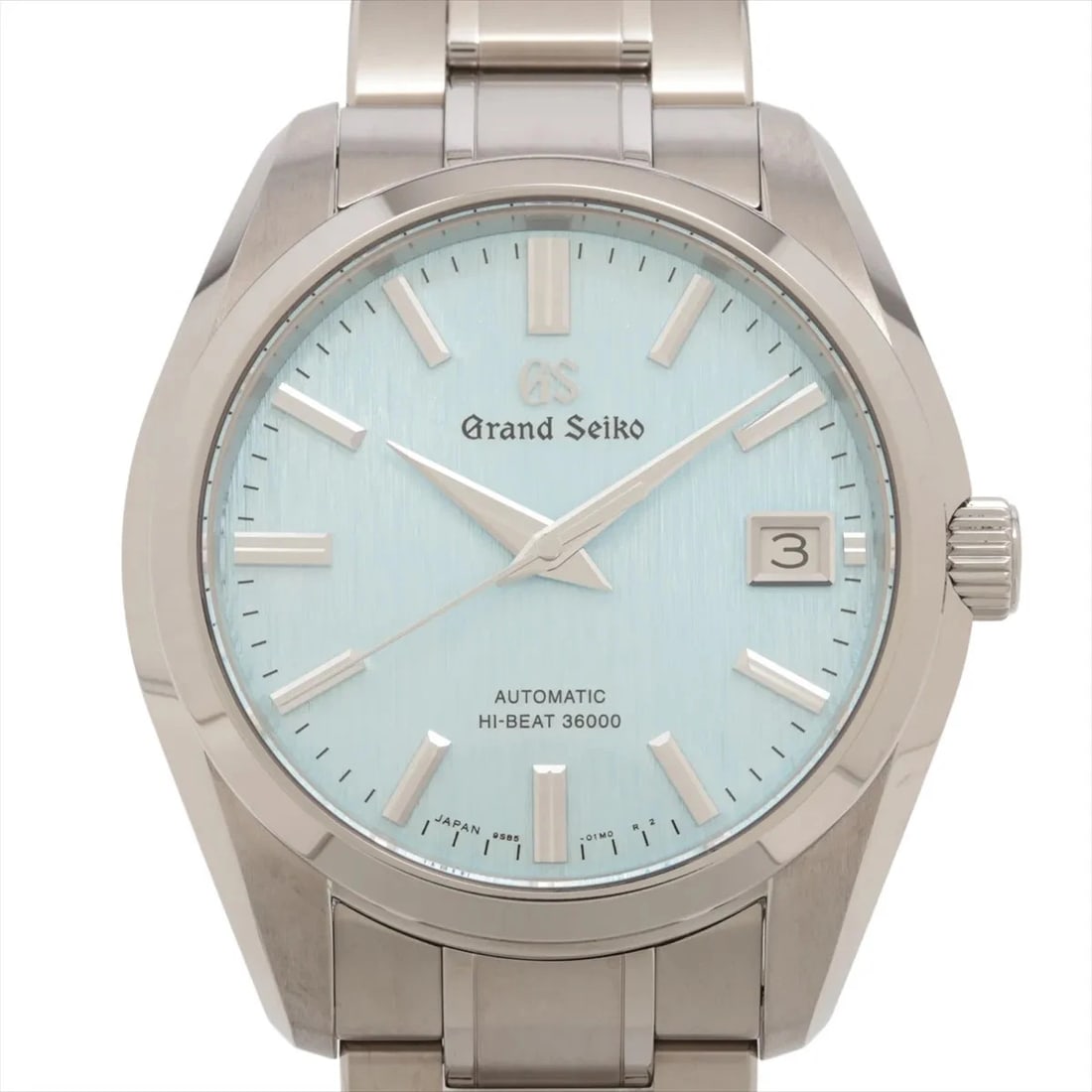 GRAND SEIKO HERITAGE COLLECTION TI AT BLUE DIAL WATCH: Grand Seiko Heritage Collection Ti At Blue Dial Watch Brand: Grand Seiko Type/Style: Wristwatch Material: TI Color: Dial Color Blue Size: Case:W1.2 x H1.2inch / W37 x H37 Circumference of Wrist:7.7inc