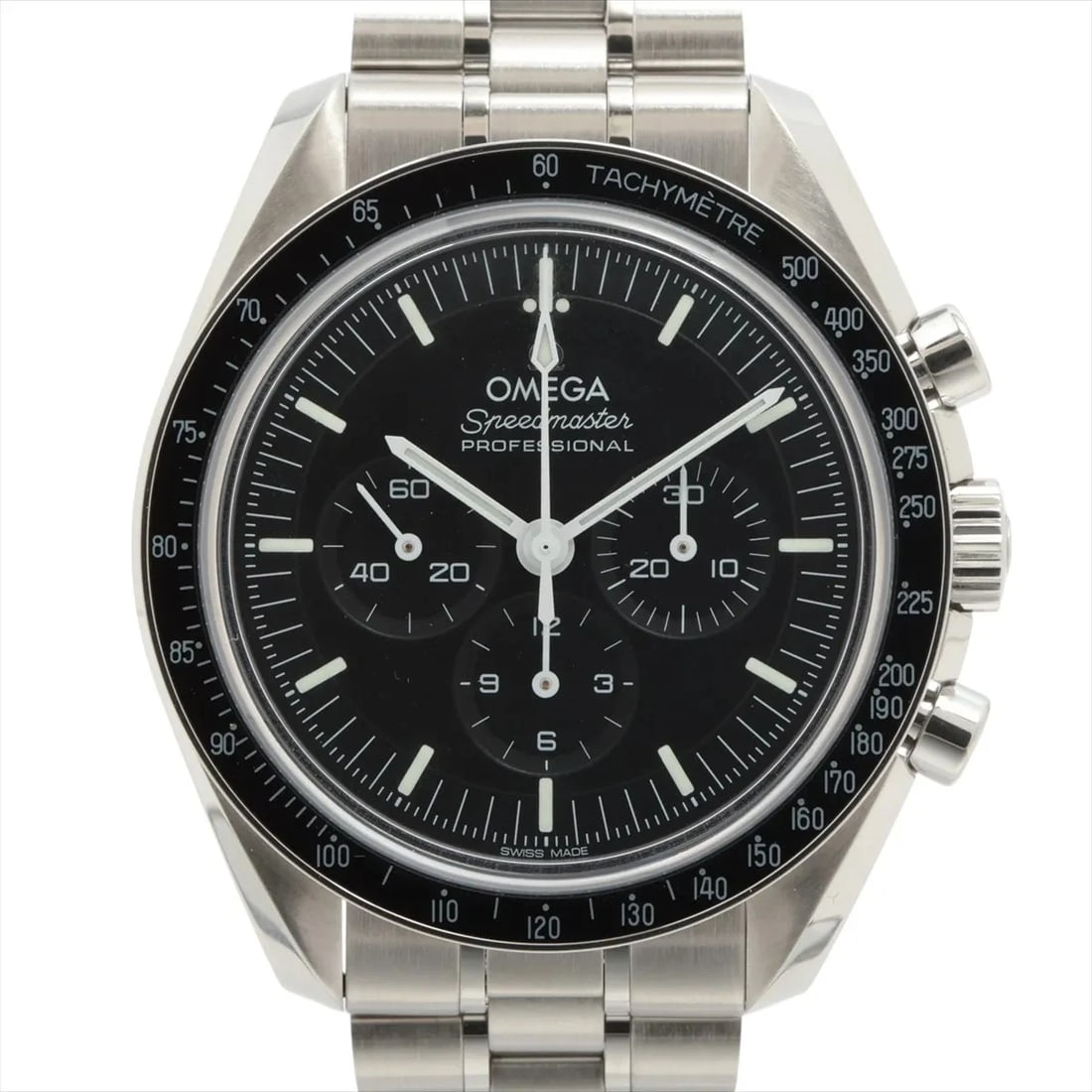 OMEGA SPEEDMASTER CO-AXIAL MASTER CHRONOMETER CHRONOGRAPH WATCH: Omega Speedmaster Co-Axial Master Chronometer Chronograph Watch Brand: Omega Type/Style: Wristwatch Material: SS Color: Dial Color Black Size: Case:W1.6 x H1.6inch / W42 x H42 Circumference of Wrist:7