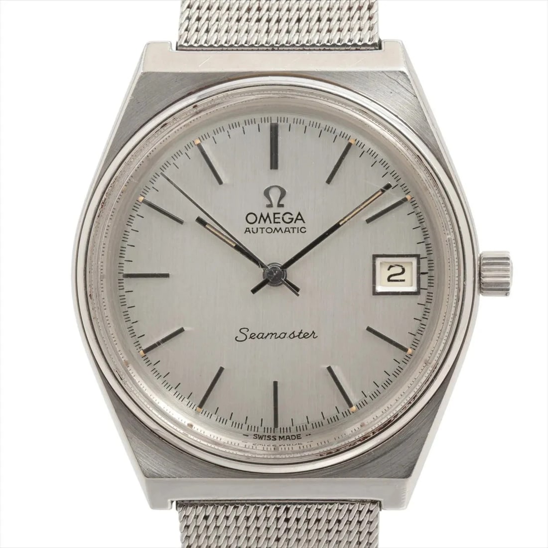 OMEGA SEAMASTER SS EXTERNAL SS AT SILVER WATCH (1 of 3)