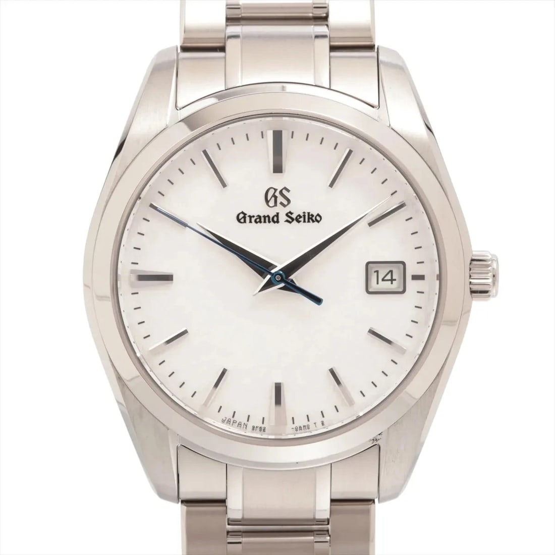 GRAND SEIKO HERITAGE COLLECTION SNOW WHITE TI QZ WHITE DIAL WATCH: Grand Seiko Heritage Collection Snow White Ti Qz White Dial Watch Brand: Grand Seiko Type/Style: Wristwatch Material: TI Color: Dial Color White Size: Case:W1.2 x H1.6inch / W37 x H44.6 Circumference 