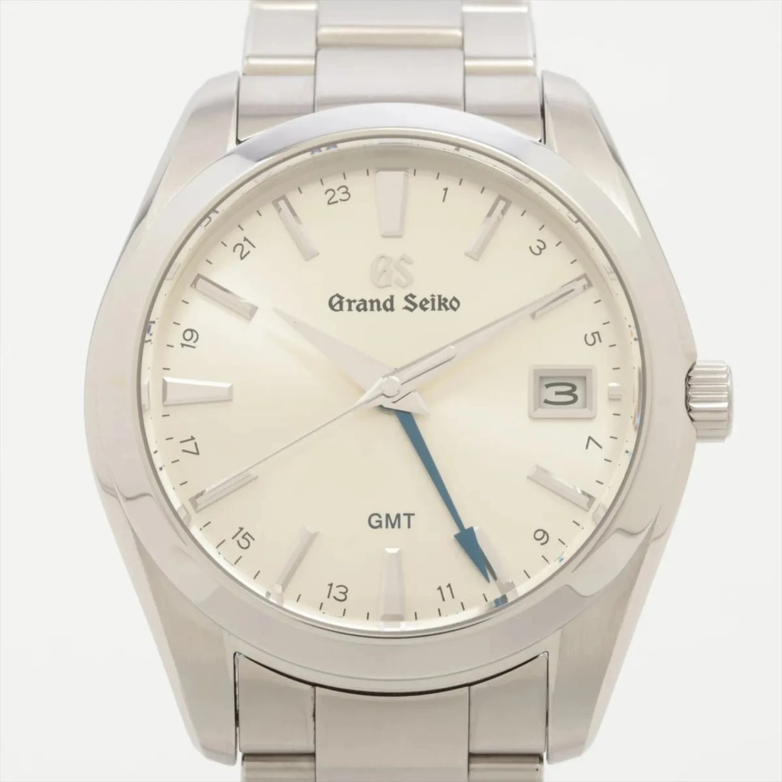 GRAND SEIKO HERITAGE COLLECTION SS QZ SILVER WATCH: Grand Seiko Heritage Collection Ss Qz Silver Watch Brand: Grand Seiko Type/Style: Wristwatch Material: SS Color: Dial Color Silver Size: Case:W1.6 x H1.6inch / W40 x H40 Circumference of