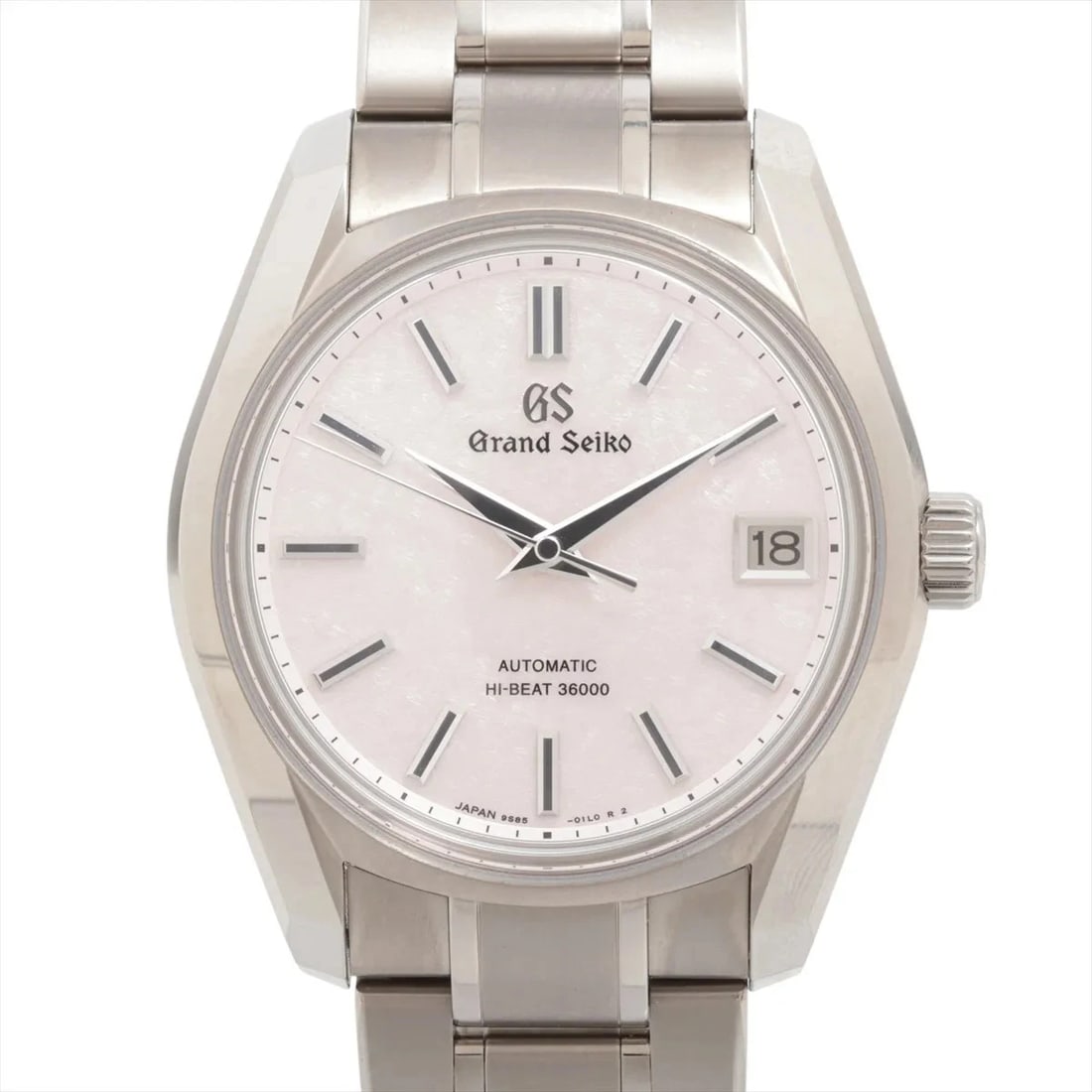 GRAND SEIKO HERITAGE COLLECTION MECHANICAL SAKURAGAKUSHI WATCH: Grand Seiko Heritage Collection Mechanical Sakuragakushi Watch Brand: Grand Seiko Type/Style: Wristwatch Material: TI Color: Dial Color Pink Size: Case:W1.2 x H1.6inch / W38 x H44.7 Circumference of W