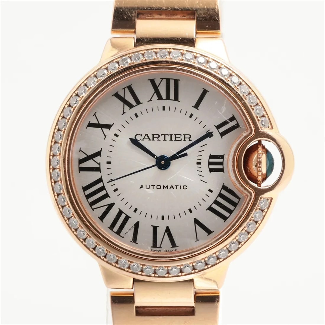 CARTIER BALLON BLEU YG AT SILVER WATCH (1 of 4)