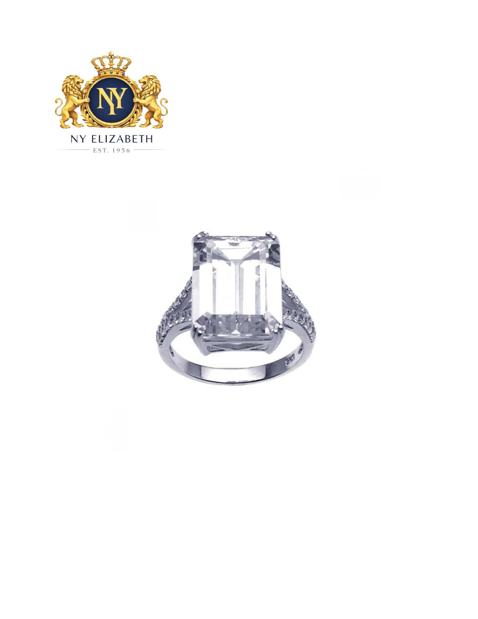 SILVER 925 RHODIUM PLATED LARGE CLEAR SQUARE RING: Silver 925 Rhodium Plated Large Clear Square CZ Ring Metal: 925 Sterling Silver Plating: Nickel Free Rhodium Plated Stone: CZ Stones Ring Size:: 5 US Accessories: None Notice: When purchasing pre-o