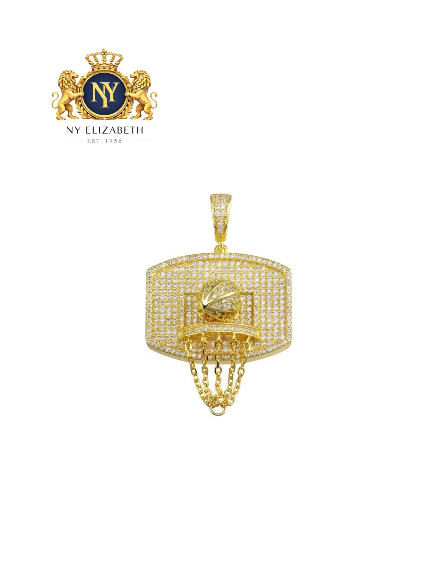 GOLD PLATED 925 STERLING SILVER HIP HOP PENDANT: Gold Plated 925 Sterling Silver CZ Hip Hop Pendant Metal: 925 Sterling Silver Plating: Gold Plated Stone: Cubic Zirconia Stones Length: None Accessories: None Notice: When purchasing pre-owned good