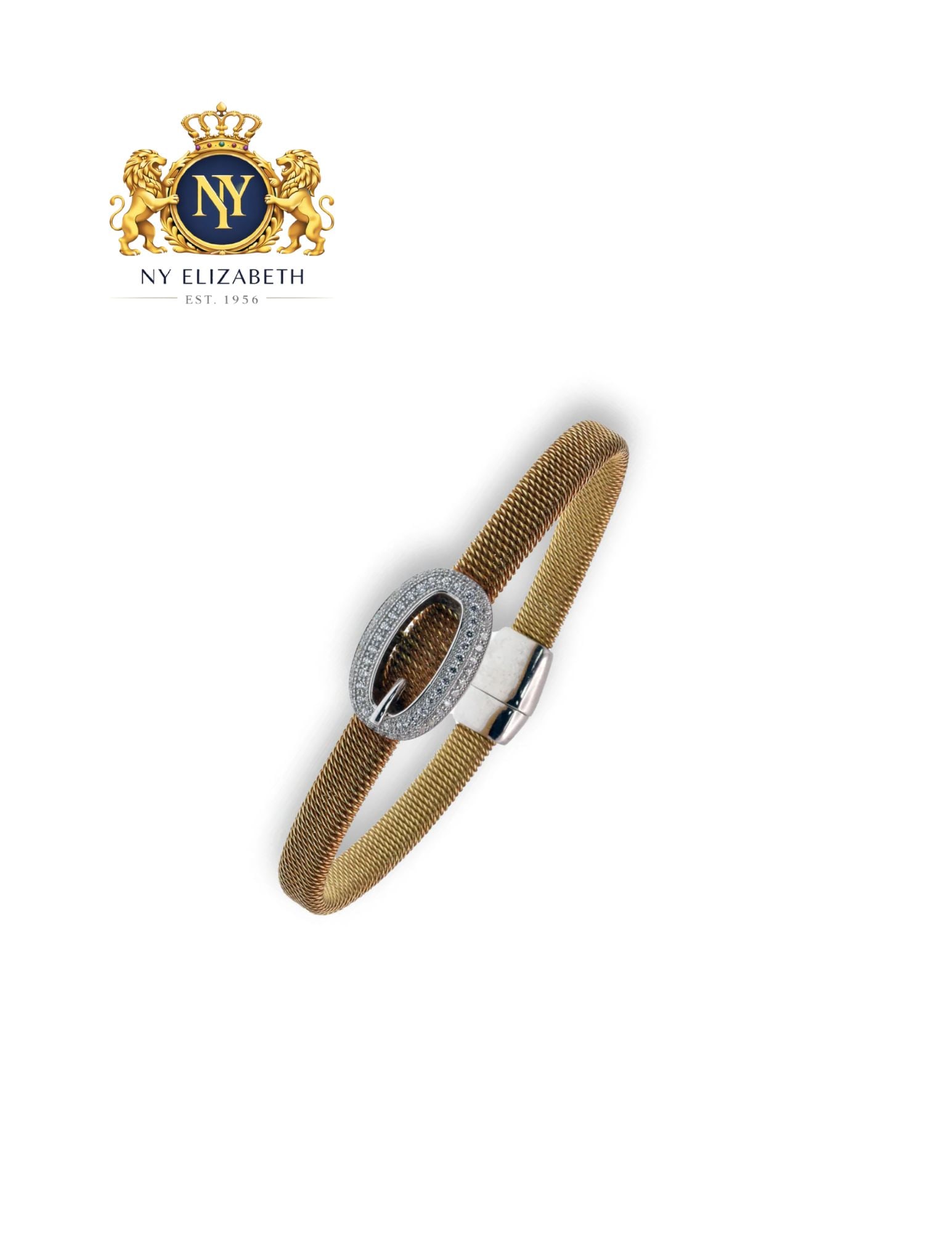 CLEARANCE-ITALIAN BUCKLE CUFF BRACELET - 2