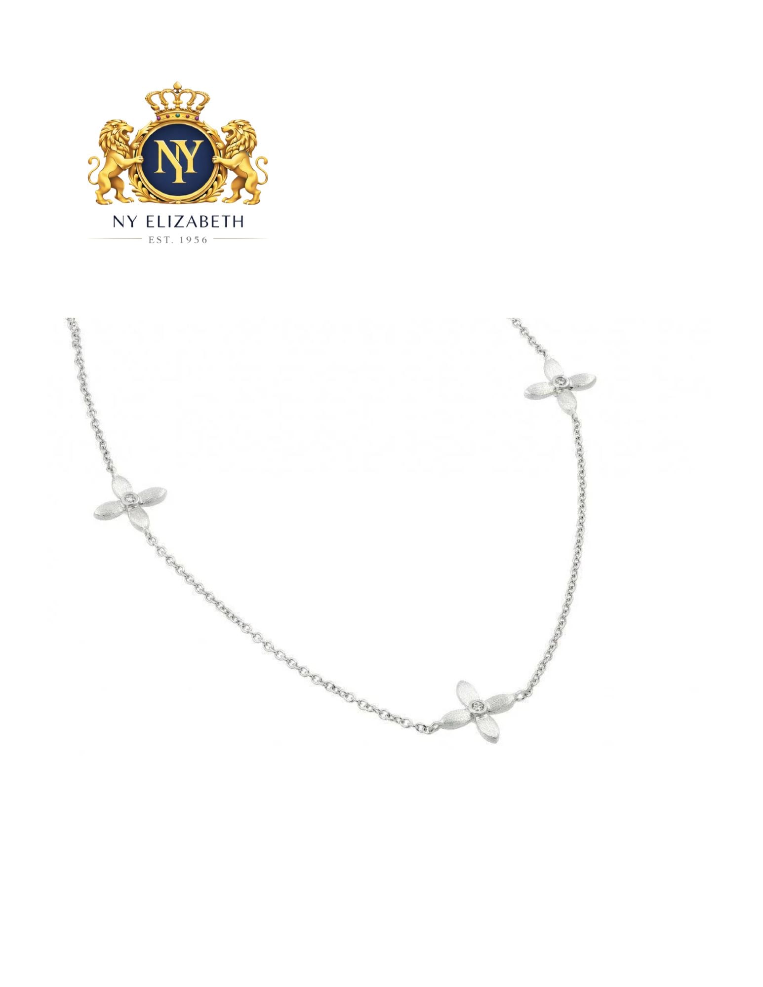 SILVER 925 RHODIUM PLATED CLEAR FLOWER PENDANT NECKLACE: Silver 925 Rhodium Plated Clear CZ Flower Pendant Necklace Metal: 925 Sterling Silver Plating: Nickel Free Rhodium Plated Stone: Cubic Zirconia Stones Dimensions: Pendant: 16.1mm x 21mm Length: 16 + 2
