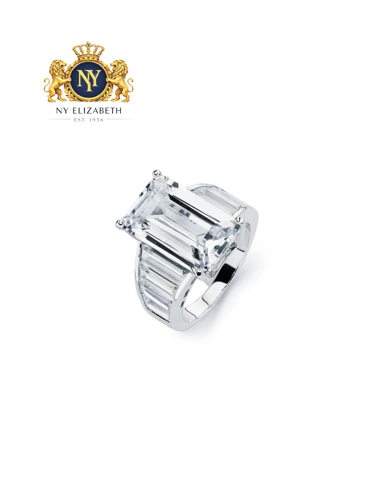 925 STERLING SILVER GREEN CURB LINK BRACELET: 925 Sterling Silver Green CZ Curb Link Bracelet Metal: 925 Sterling Silver Plating: Nickel Free Rhodium Plated Stone: Clear baguette cubic zirconia Ring Size:: 7 US Accessories: None Notice: When p