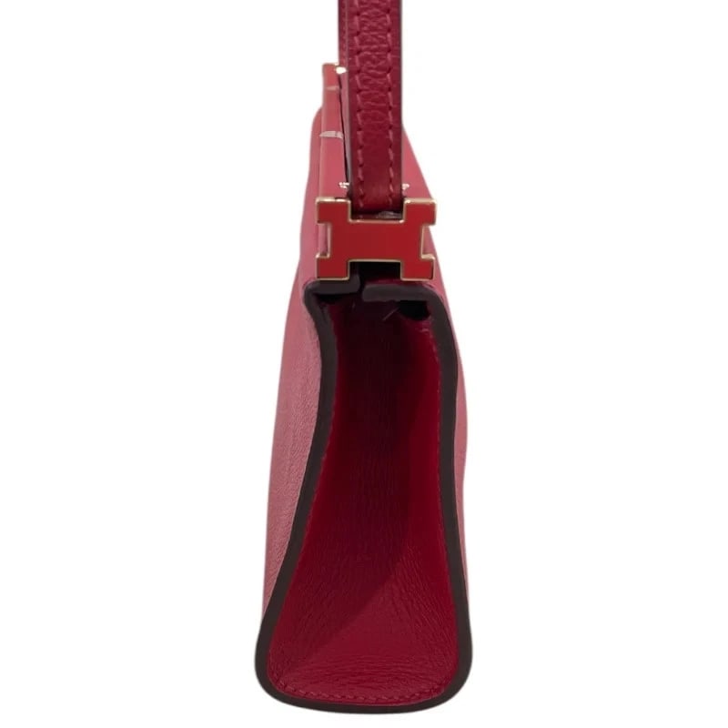 HERMES CLIC ROUGE QUEUE/GHW SHOULDER BAG - 2