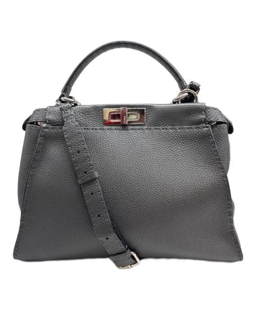 FENDI SHOULDER BAG: FENDI Shoulder Bag Brand: FENDI Type/Style: Handbag Material: None Color: Gray Size: H:22cm / W:33cm / D:12cm Accessories: None Accessories Notice: When purchasing pre-owned goods, please refer to