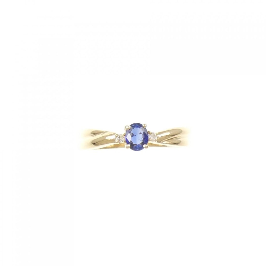 K18YG SAPPHIRE RING - 2