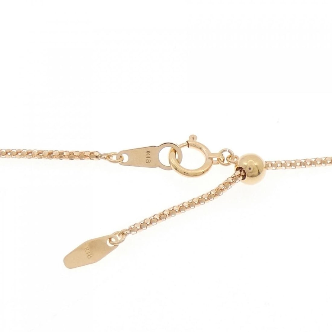 K18PG DIAMOND NECKLACE - 4