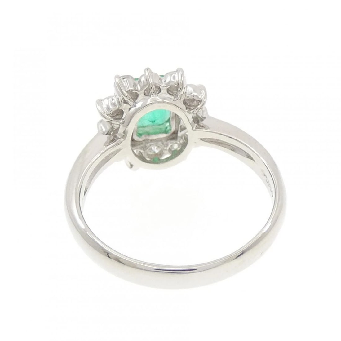 PT900 EMERALD RING - 3