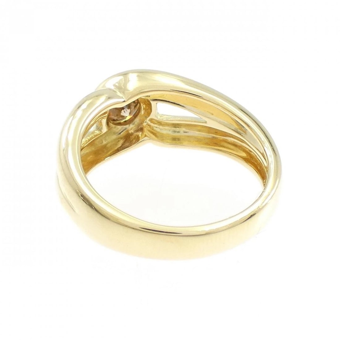 750YG DIAMOND RING - 2