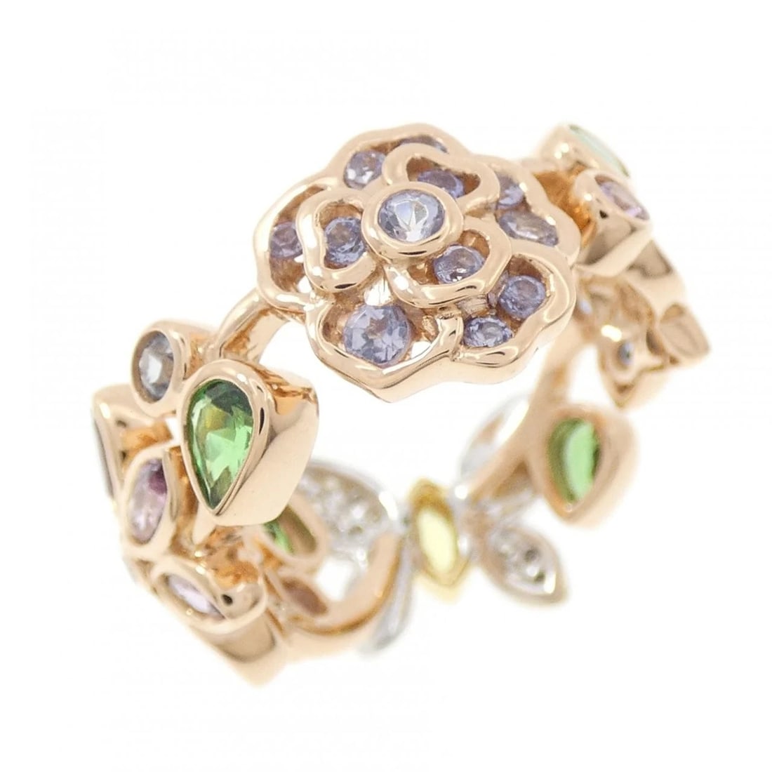 COLORED STONE RING - 2
