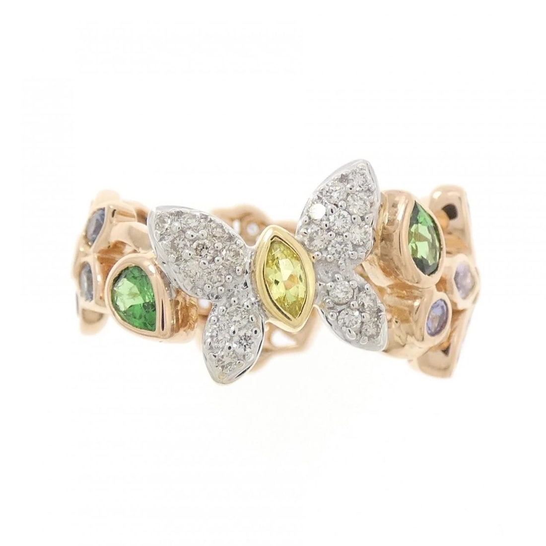 COLORED STONE RING - 3