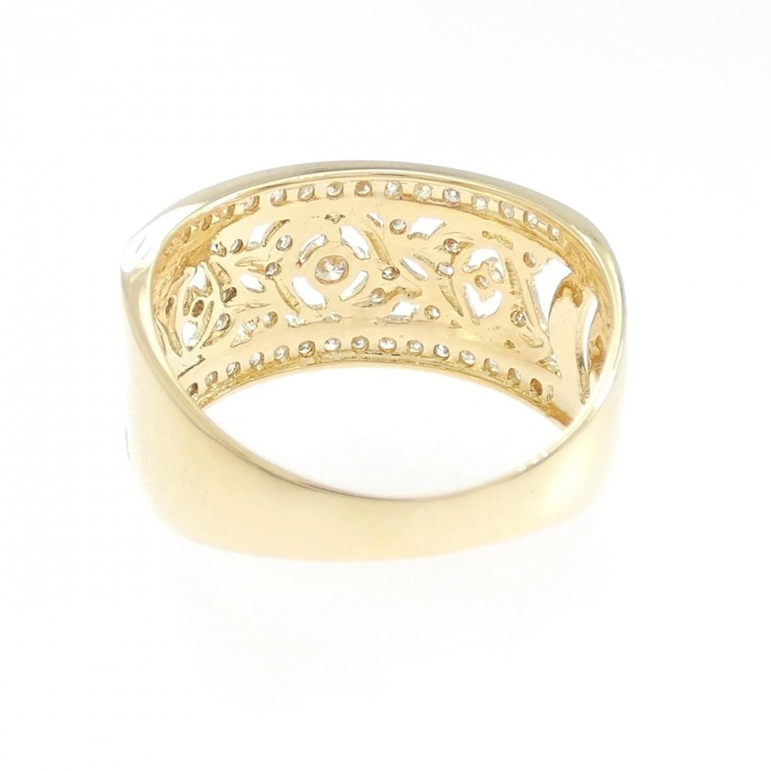 K18YG DIAMOND RING - 2