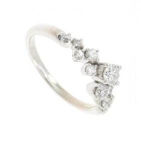 K18WG DIAMOND RING - 2