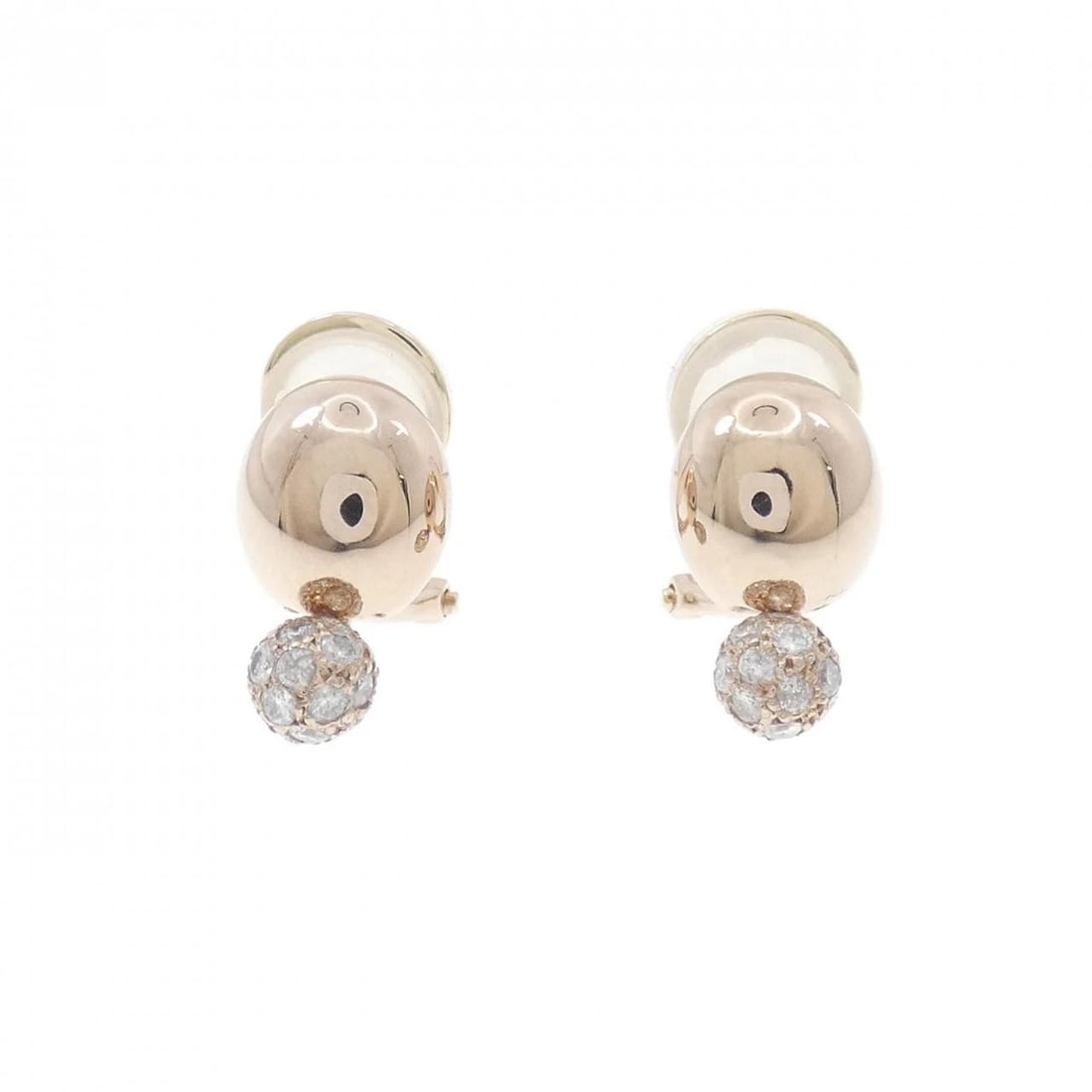 K18PG DIAMOND PIERCE: K18PG Diamond Pierce Brand: Unbranded Type/Style: Diamond Pierce/Earring Material: K18 Pink Gold, Color: Does Not Apply Size: None Accessories: None Accessories Notice: When purchasing pre-owned